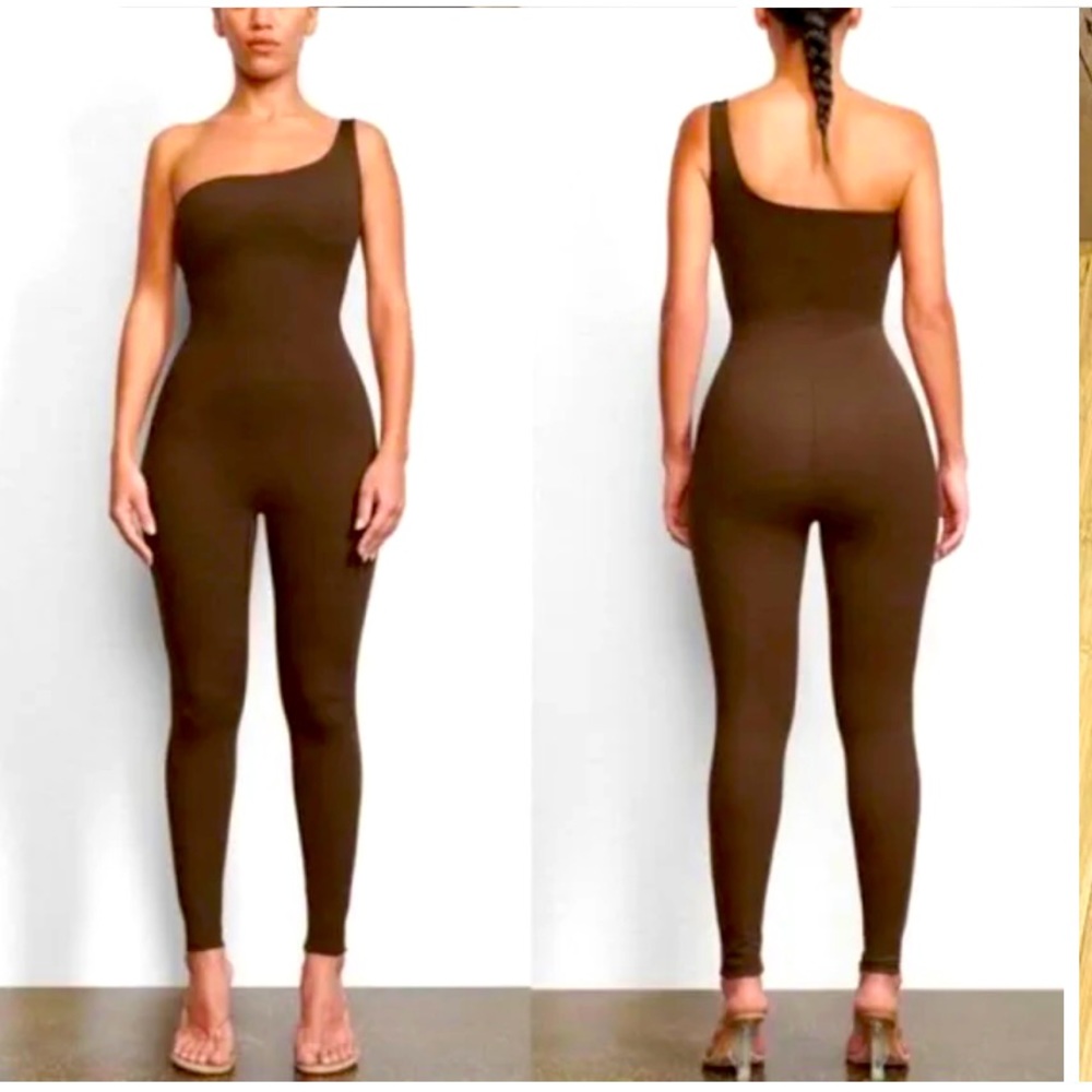 SKIMS small jumpsuit in brown